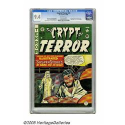 Crypt of Terror #19 (EC, 1950) CGC NM 9.4 Off-white pag