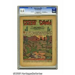 Desert Dawn #nn (EC, circa 1935) CGC GD+ 2.5 Slightly b
