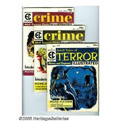 EC Picto-Fiction Magazines Group (EC, 1955-56) Conditio