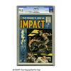 Image 1 : Impact #5 Gaines File pedigree (EC, 1955) CGC NM- 9.2 O