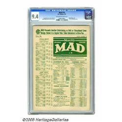Mad #19 (EC, 1955) CGC NM 9.4 Off-white to white pages.