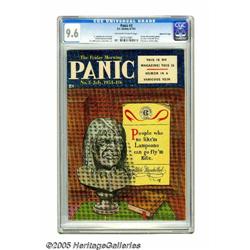 Panic #3 Gaines File pedigree 8/12 (EC, 1954) CGC NM+ 9