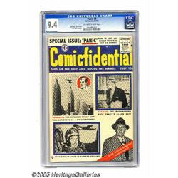 Panic #9 (EC, 1955) CGC NM 9.4 Off-white to white pages