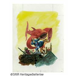 Western Publishing Artist - Mighty Samson #24 Cover Ori