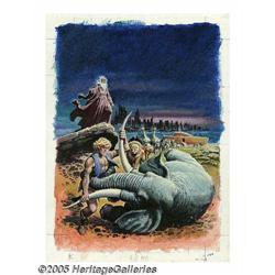 Western Publishing Artist - Mighty Samson #27 Cover Ori