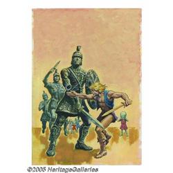 Western Publishing Artist - Mighty Samson #28 Cover Ori