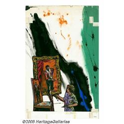 Richard Powers (attributed) - Boris Karloff Thriller #2