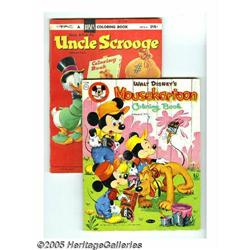 Disney Character Coloring Book Group (Whitman, 1954-61)