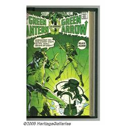 Green Lantern #76-89 Bound Volume (DC, 1970-72). Contai