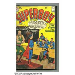 Superboy #61-80 Bound Volume (DC, 1957-60). The origin