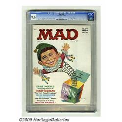 Mad #33 Gaines File pedigree (EC, 1957) CGC NM+ 9.6 Whi