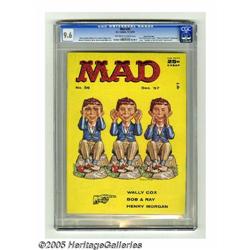 Mad #36 Gaines File pedigree (EC, 1957) CGC NM+ 9.6 Off