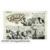Image 1 : Milton Caniff - Terry and the Pirates Partial Sunday Co