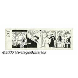 Chester Gould - Dick Tracy Daily Comic Strip Original A