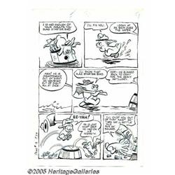 Walt Kelly - Pogo Possum #12, page 20 Original Art (Del