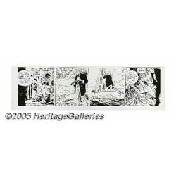 Alex Raymond - Rip Kirby Daily Comic Strip Original Art
