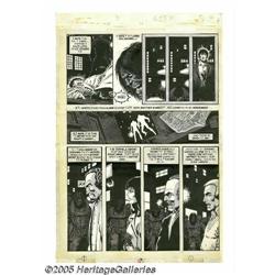 Jim Starlin - Eerie #72, pages 48, 49 and 50 Original A