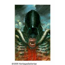 Arthur Suydam - Aliens: Genocide #1 Cover Original Art