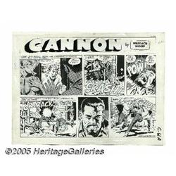 Wally Wood - Cannon Comic Strip #C61 Original Art (Wood
