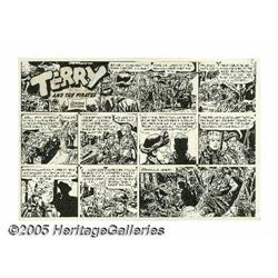 George Wunder - Terry and the Pirates Sunday Comic Stri