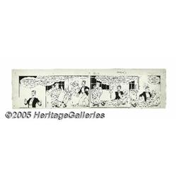 Chic Young - Blondie Daily Comic Strip Original Art (Ki