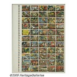 Mars Attacks Trading Cards Color Proof (Topps, 1962) Pl