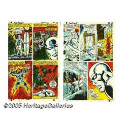Silver Surfer #1 Color Guide Original Art (Marvel, 1968