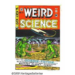 Al Feldstein and Marie Severin - Weird Science #6 Hand-