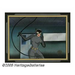 Batman: The Animated Series Production Cel and Backgrou