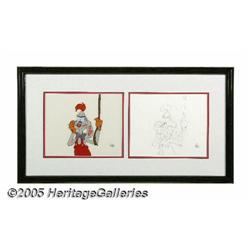 Mickey's 60th Birthday Special Production Cel (Walt Dis