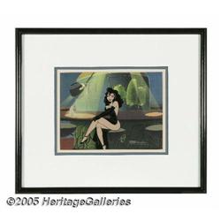 Spicy City Raven Production Cel (HBO Animation, 1997)