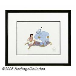 Aladdin and Genie Limited Edition Sericel (The Walt Dis