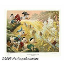 Carl Barks - Dam Disaster at Money Lake, Regular Editio