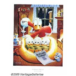 Carl Barks - "Blizzard Tonight", Regular Edition Miniat