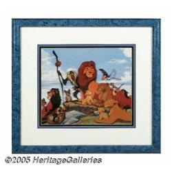The Lion King Commemorative Sericel (The Walt Disney Co
