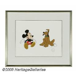 Mickey and Pluto Sericel (The Walt Disney Company, unda