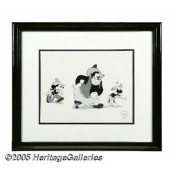 Two Gun Mickey Limited Edition Sericel (The Walt Disney