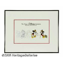 The Magic of Disney Animation Serigraph (The Walt Disne