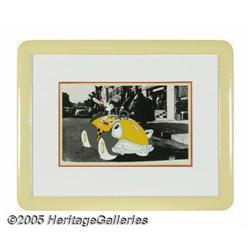 Roger Rabbit and Eddie Valiant Serigraph (The Walt Disn