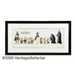 Snow White and the Seven Dwarfs Limited Edition Sericel