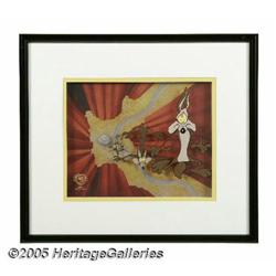 Coyote Falling Limited Edition Dimensional Sericel #244