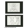 Image 1 : Wizards "Princess Elinore" Model Sheet, Group of 2 (Bak