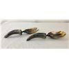 Image 2 : Vintage Handmade Horn Ladles
