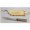 Image 4 : Beaded Knife Sheath with Knife