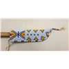 Image 6 : Beaded Knife Sheath with Knife