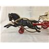 Image 2 : Antique Cast Iron Fire Wagon Toy