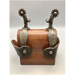 Pair of Nicely Engraved Spurs