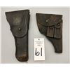 Image 14 : Two Antique Military Holsters