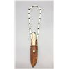 Image 1 : Bone Handle Knife with Sheath