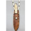 Image 2 : Bone Handle Knife with Sheath